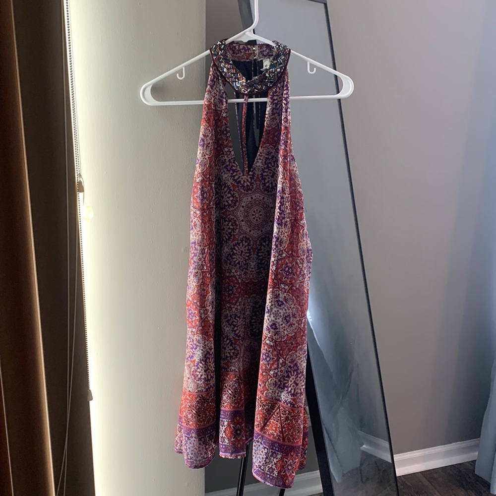 Large multi-color summer dress.